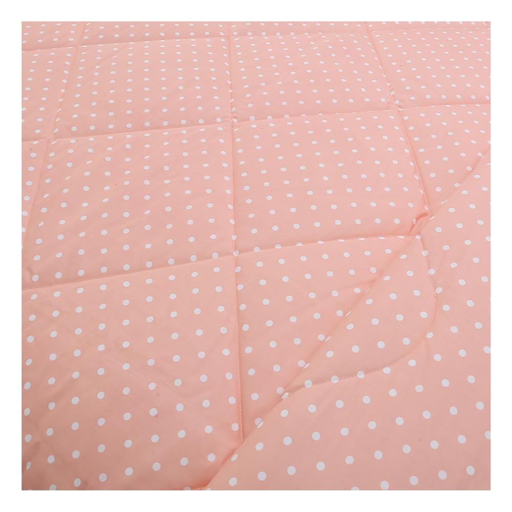 ชุดผ้าปูที่นอน 6 ฟุต (ชุด 6 ชิ้น) HOME LIVING STYLE SWEET DOT สี PINK
