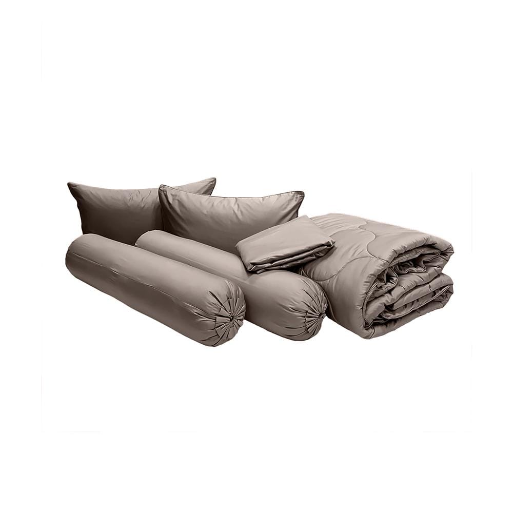 ชุดผ้าปูที่นอน 6 ฟุต (ชุด 6 ชิ้น) STEVENS PURE COTTON ML21BR