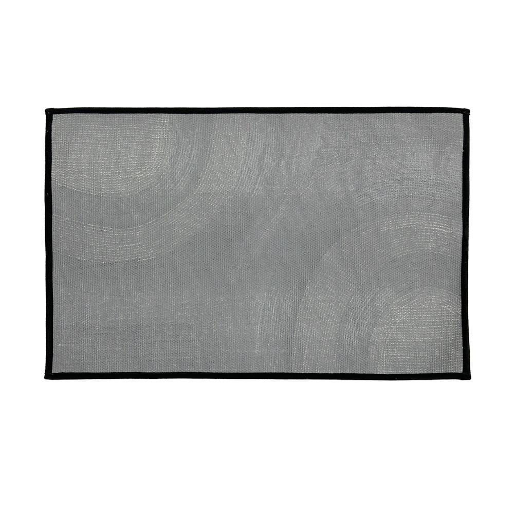 พรม HOME LIVING STYLE CURVE 45x70ซม. สีดำ