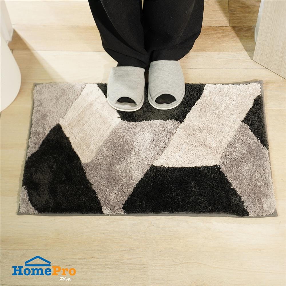 พรม HOME LIVING STYLE TWIS 45x70ซม. สีดำ
