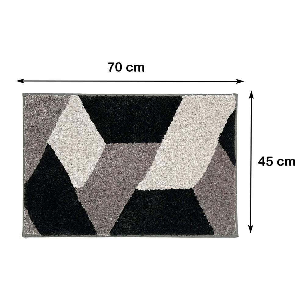 พรม HOME LIVING STYLE TWIS 45x70ซม. สีดำ
