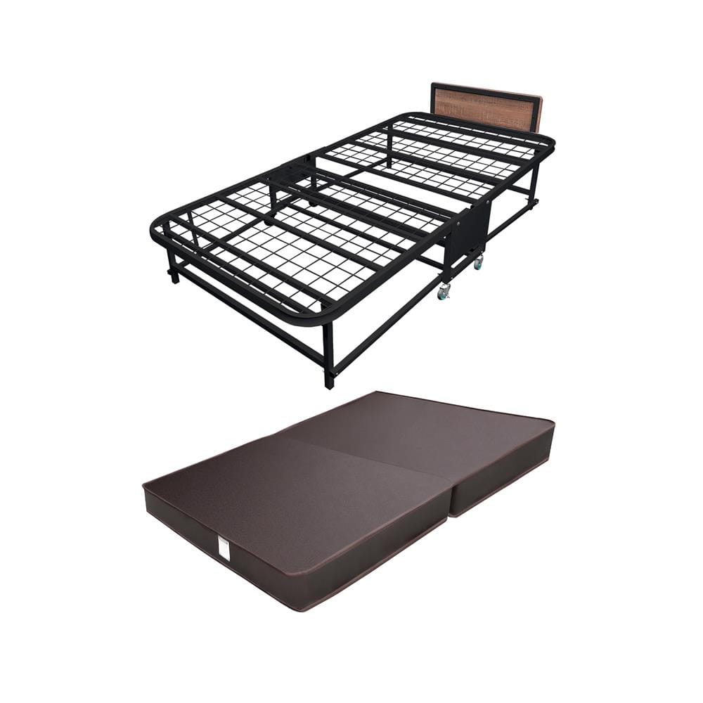 เตียงพับพร้อม TOPPER THAIBULL SSTPE245-105(TNR) สีดำ