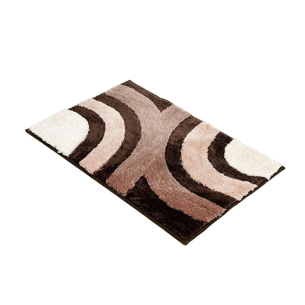 พรม HOME LIVING STYLE CURVE 45x70 ซม. สีน้ำตาล