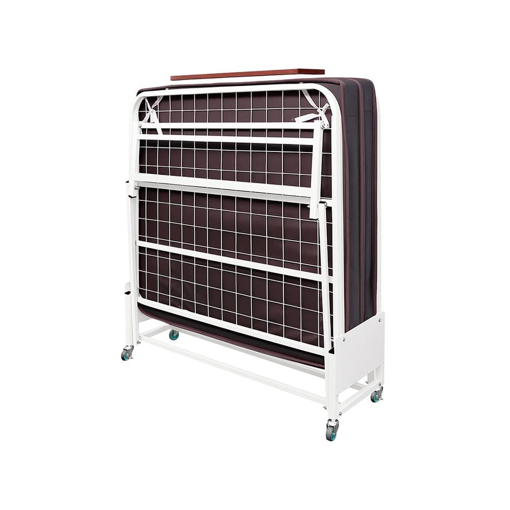 เตียงพับพร้อม TOPPER THAIBULL SSTPE245-105(TNR) สีขาว
