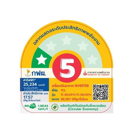 แอร์เพดาน TCL TC-30CA1P 1P 30367 บีทียู อินเวอร์เตอร์_5