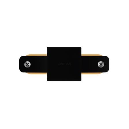 ข้อต่อรางไฟแทรกไลท์ LAMPTAN TRACK CONNECTOR 1 WAY สีดำ_0