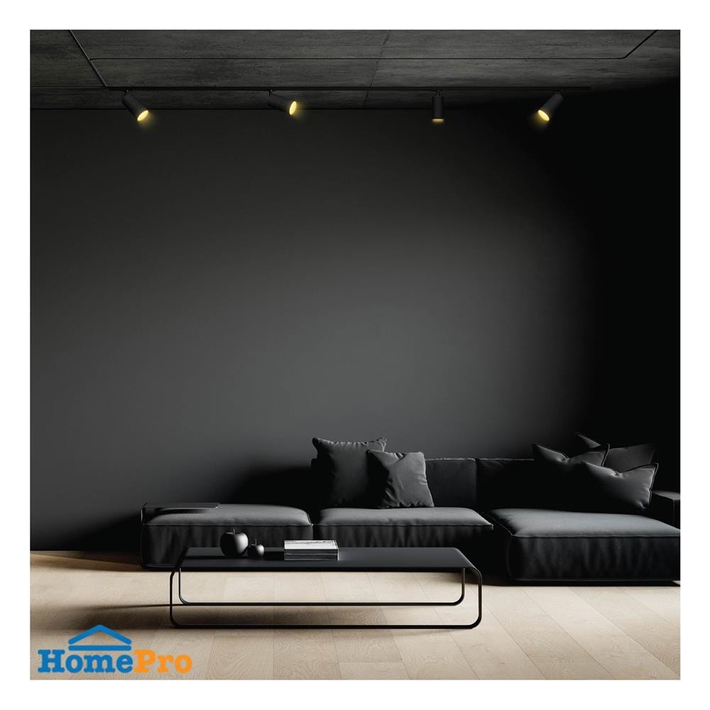 ข้อต่อรางไฟแทรกไลท์ LAMPTAN TRACK CONNECTOR 2 WAY สีดำ