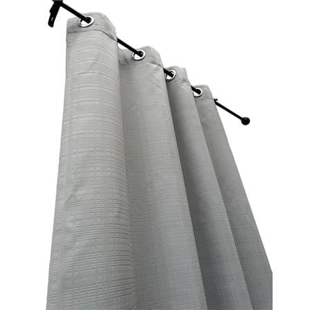 ผ้าม่าน EYELET HOME LIVING STYLE TARTAN UV 140x220 ซม. สีเทา_1