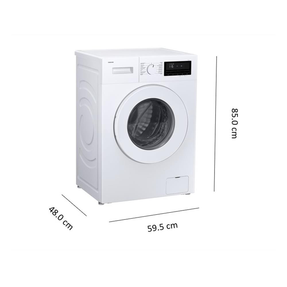 เครื่องซักผ้าฝาหน้า SAMSUNG WW80FG3M05TWST 8 กก. อินเวอร์เตอร์ สีขาว