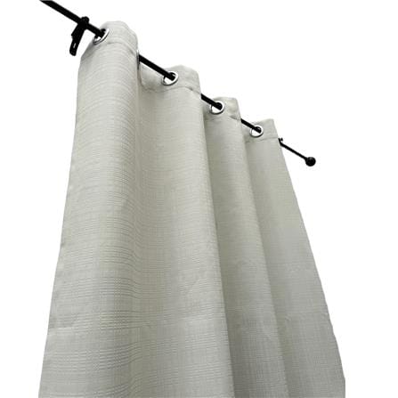 ผ้าม่าน EYELET HOME LIVING STYLE TARTAN UV 140x220 ซม. สีครีม_1