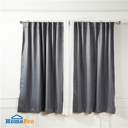 ผ้าม่านซ่อนหู HOME LIVING STYLE LUKAS UV 130x160 ซม. สีเทา_5