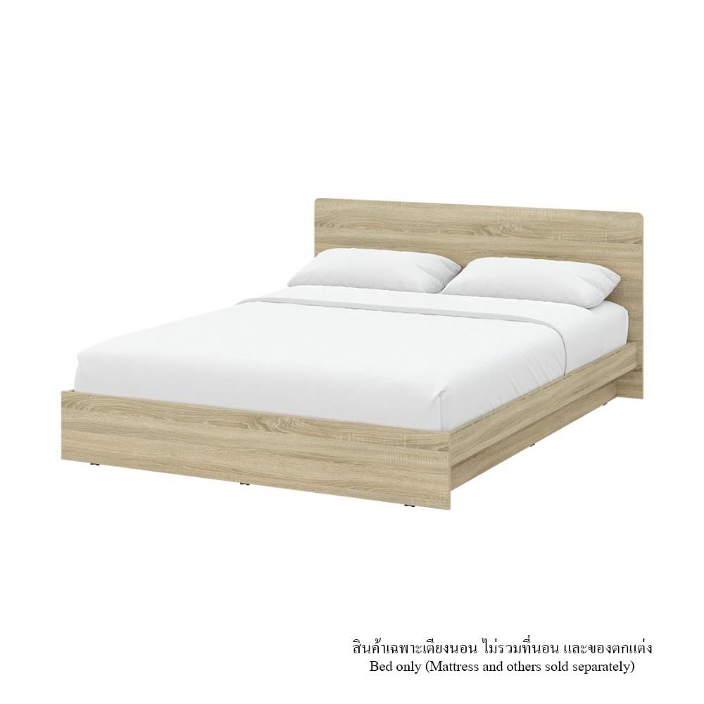 ชุดห้องนอน 6 ฟุต KONCEPT HANNIE 59063782 สีโซลิดโอ๊ค