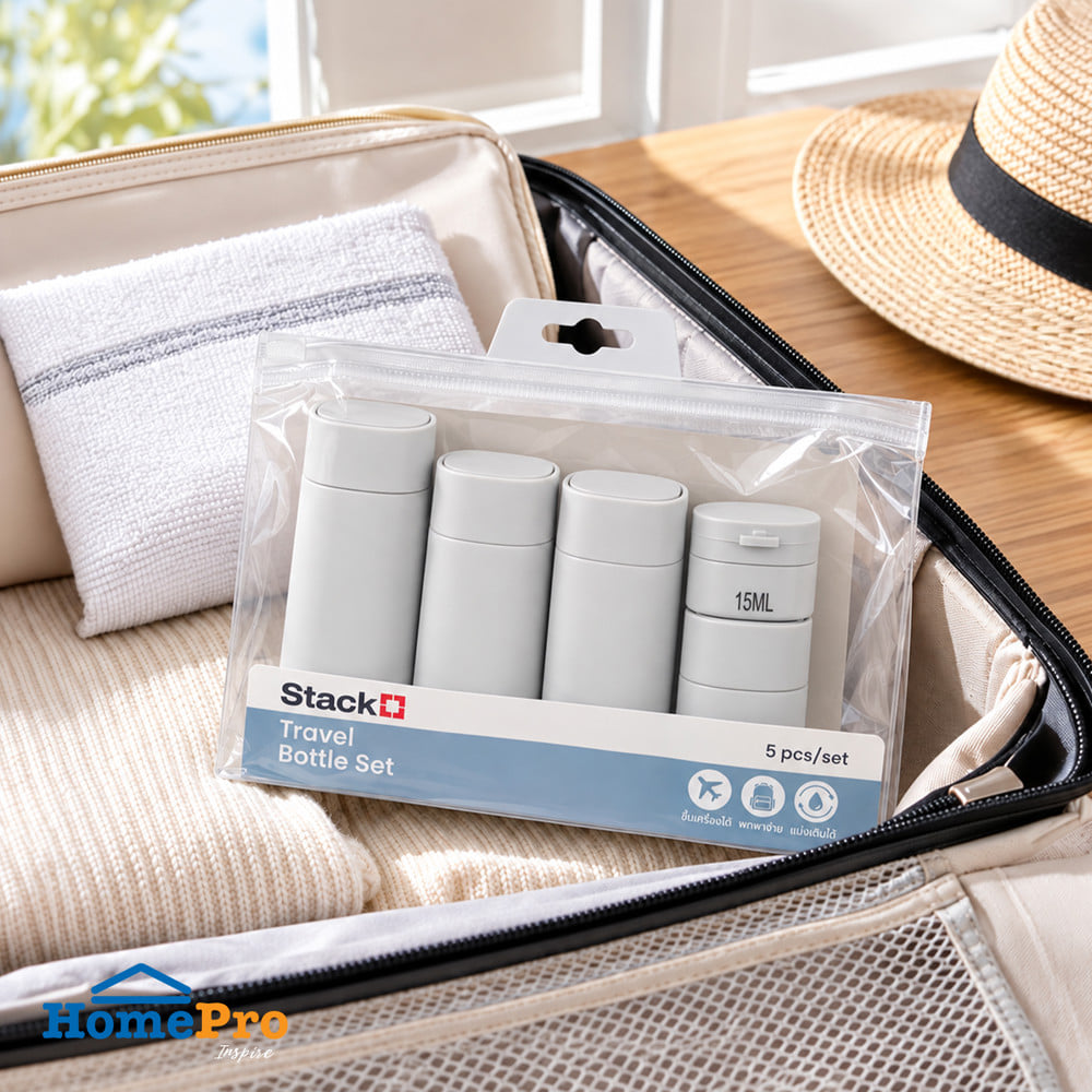 ชุดขวดแบ่งพกพา STACKO TRAVEL SET (5 ชิ้น)