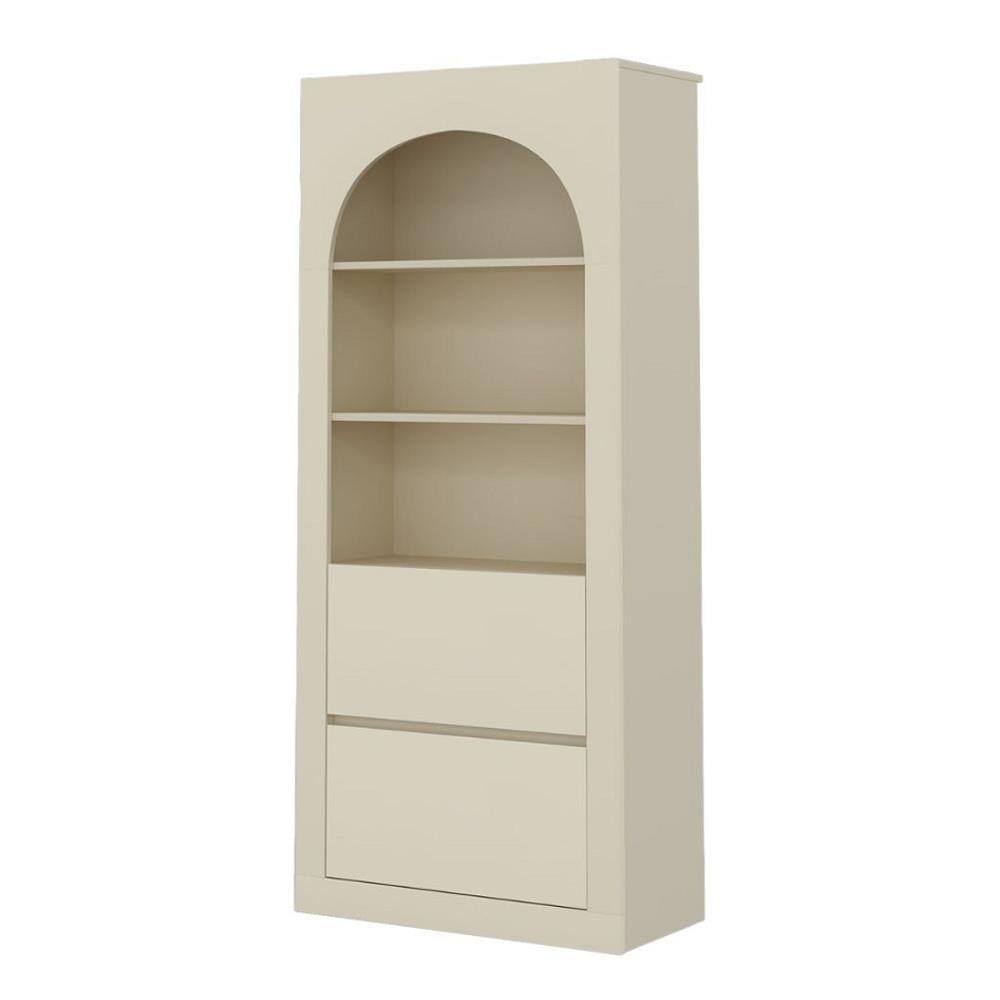 ตู้สูง บานผสม KONCEPT BLANCA 19241047 80 ซม. สีครีม