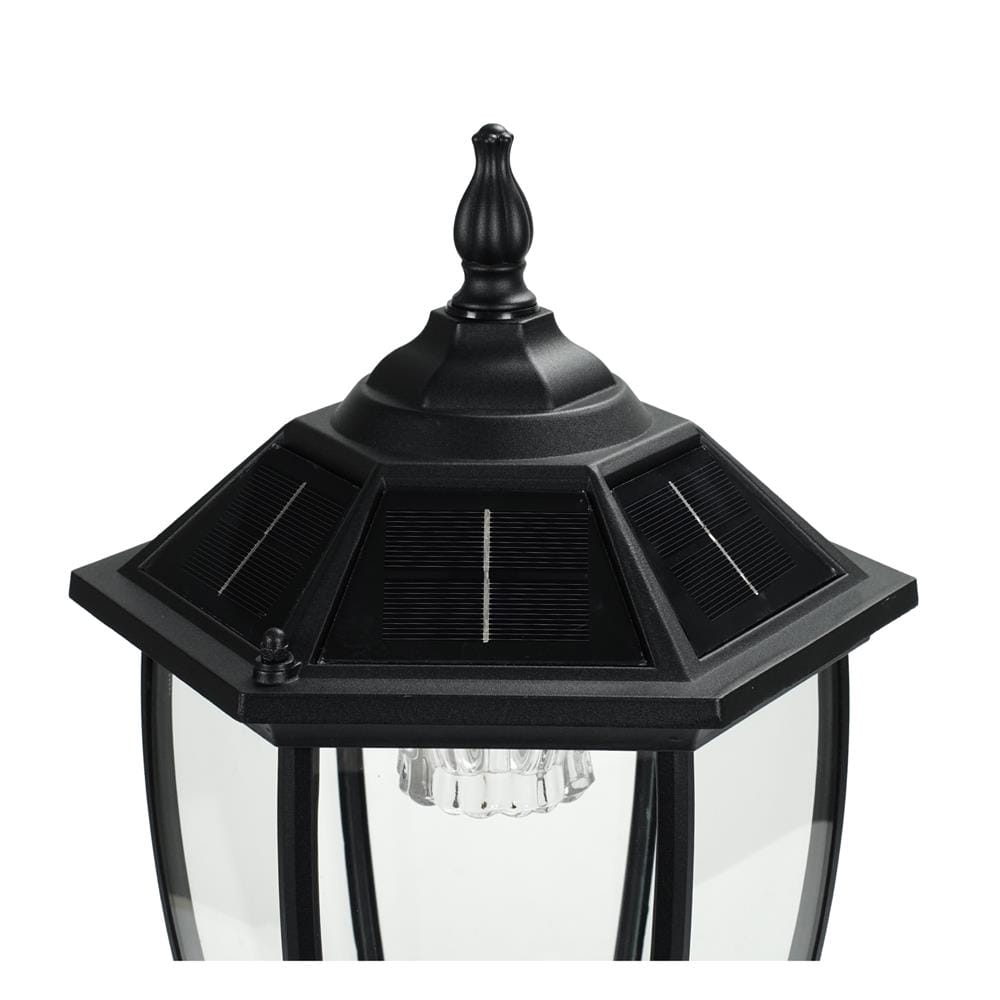 ไฟหัวเสา SOLAR CARINI 1602FL 3 วัตต์ DAYLIGHT/COOL WHITE/WARM WHITE สีดำ