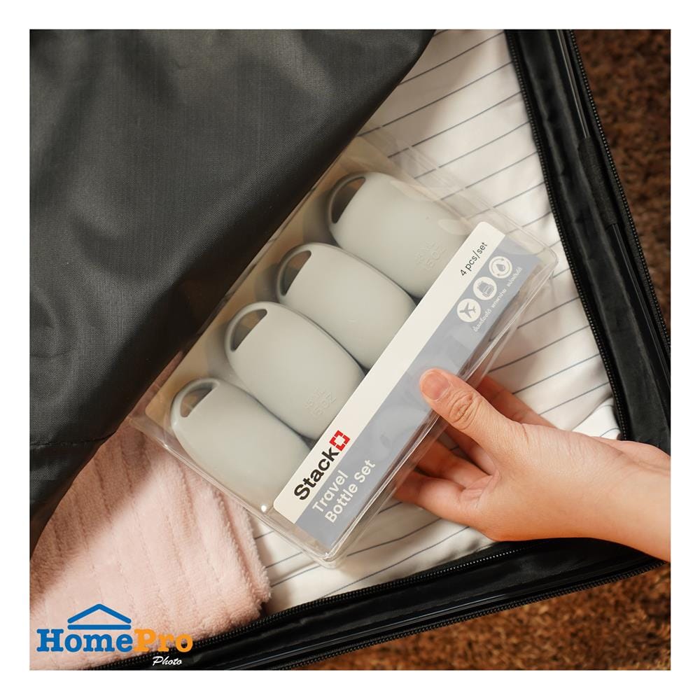 ชุดขวดแบ่งพกพา STACKO TRAVEL SET 45 มล. (4 ชิ้น)
