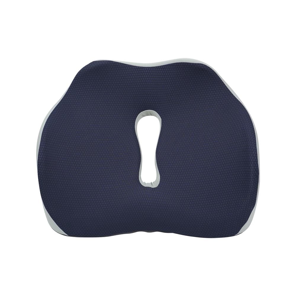 เบาะรองนั่ง HOME LIVING STYLE CLEO-H 17.5x14 นิ้ว สีน้ำเงิน/เทา