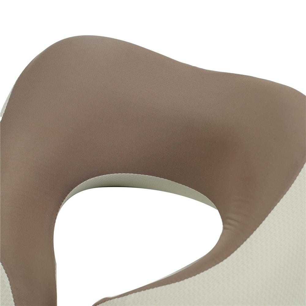 หมอนรองคอ HOME LIVING STYLE ROUTE-H 10x9.5 นิ้ว สีน้ำตาล