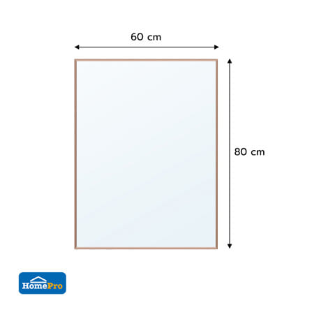 กระจกเงาตกแต่ง MOYA FM28-RG 60x80 ซม._6