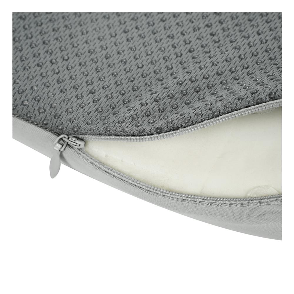 เบาะรองนั่ง HOME LIVING STYLE CLEO-H 18.5x15 นิ้ว สีน้ำเงิน/เทา