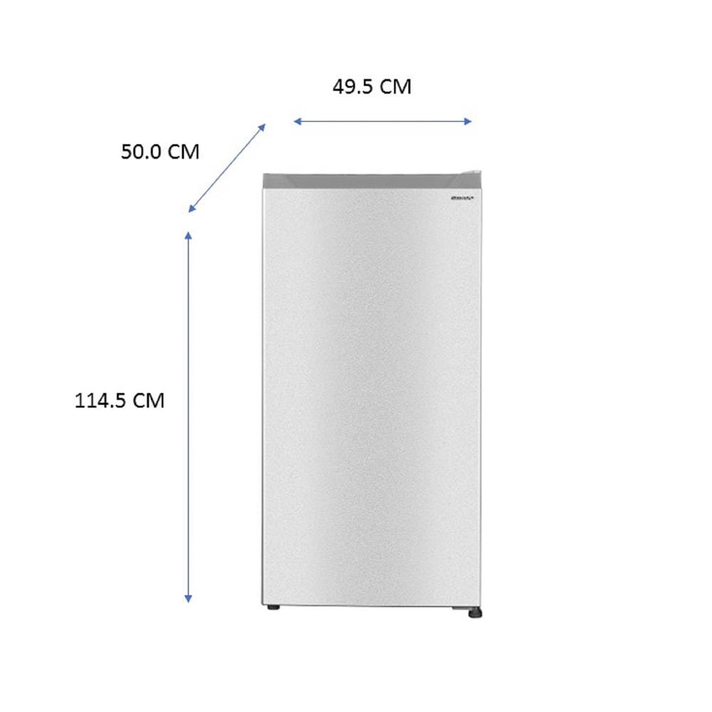 ตู้เย็น 1 ประตู SHARP SJ-S150XT-SL 5.4 คิว สีเงิน