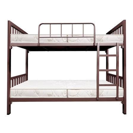 เตียง 2 ชั้น THAIBULL SST2F-TNR4-105 สีน้ำตาล/เบาะสีครีม_1
