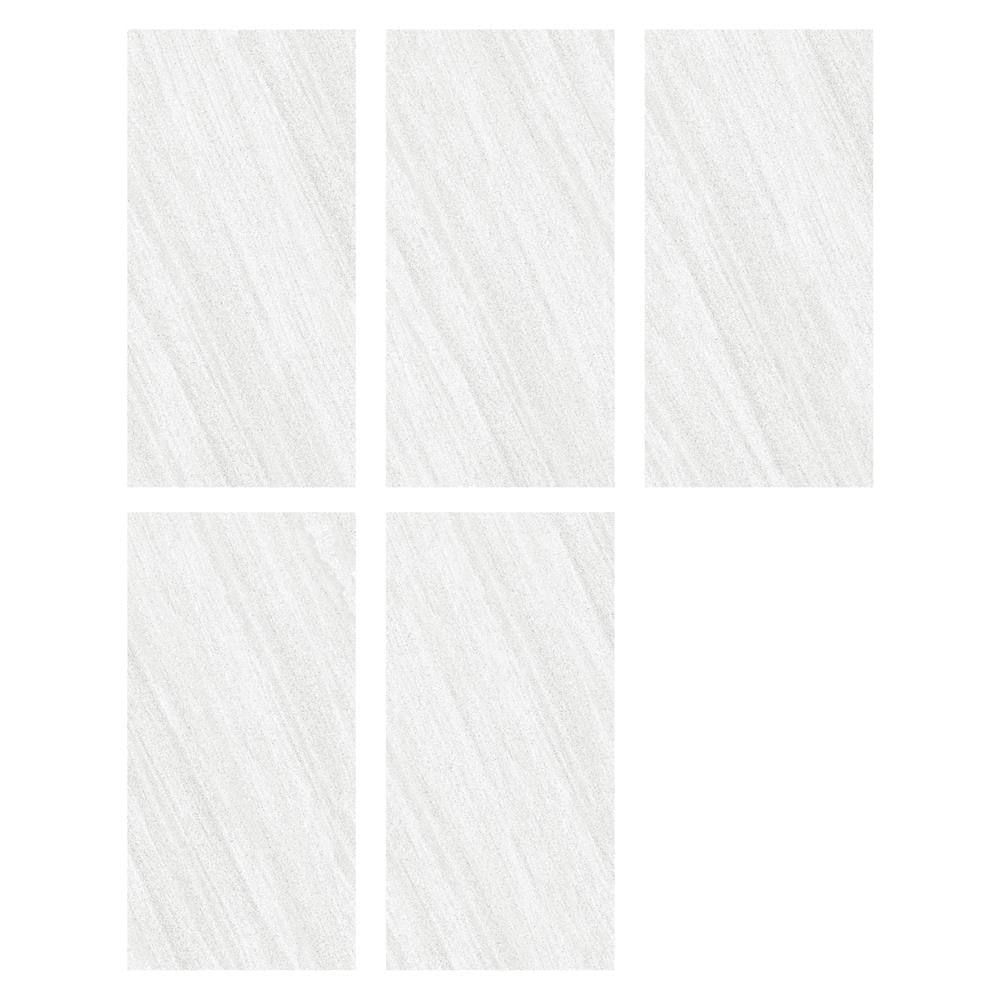 กระเบื้องพื้นพอร์ซเลน 60x120 ซม. COTTO คาริปโซ เทา PM 1.44 ตร.ม.