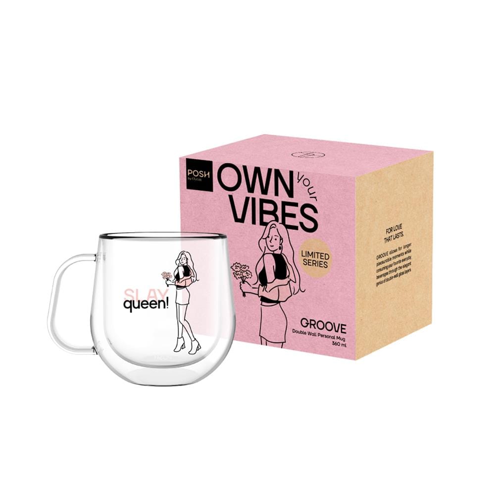 แก้วหู 360 มล. POSH GROOVE MUG SLAY QUEEN