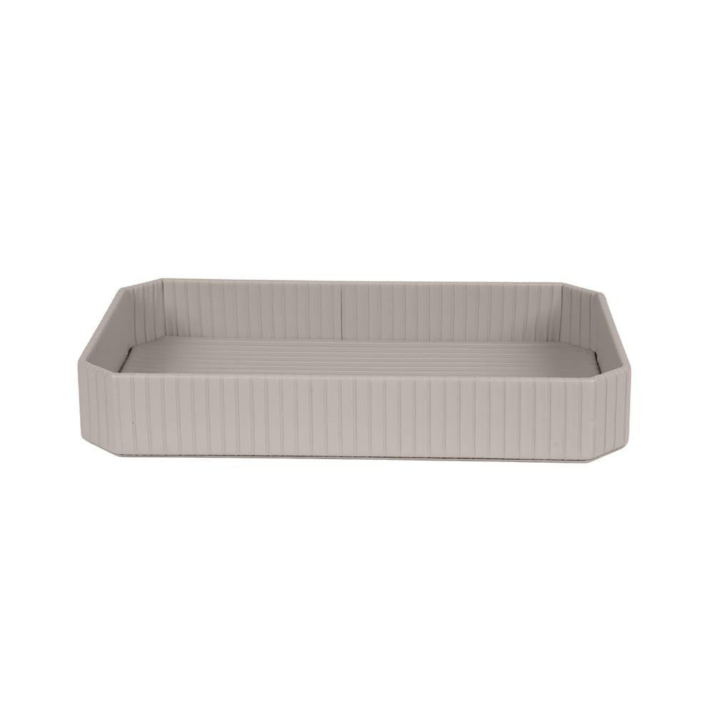 ถาด PVC KECH ARRAY 27x16x4 ซม. สีเทา