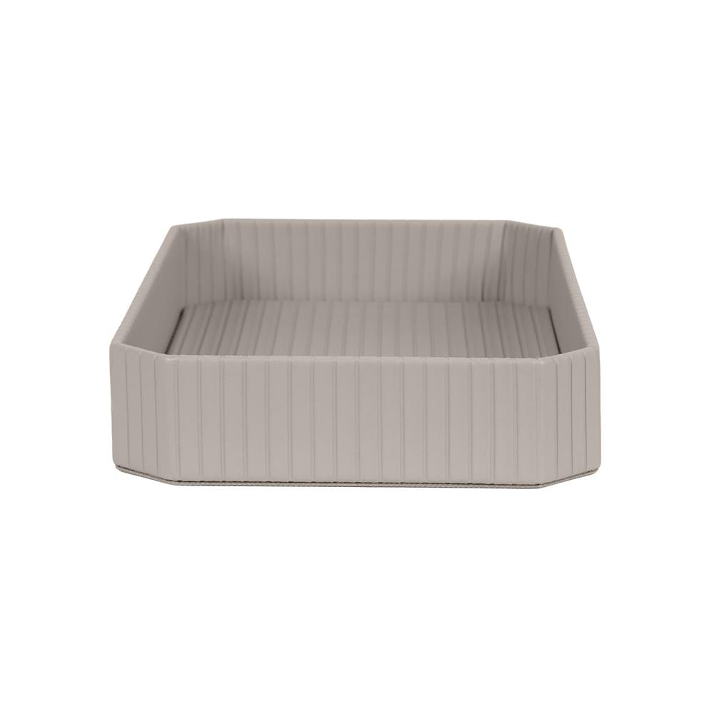 ถาด PVC KECH ARRAY 27x16x4 ซม. สีเทา