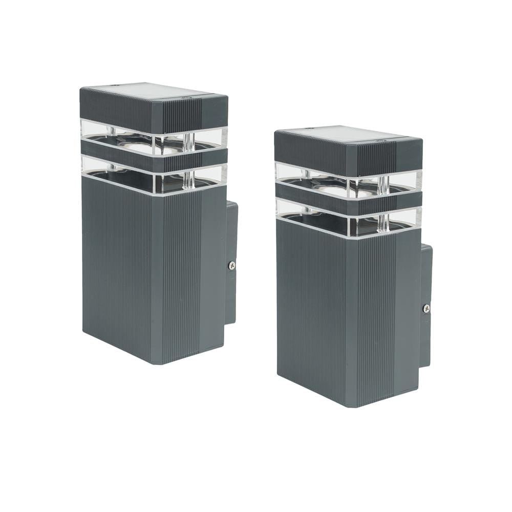 ไฟกิ่งภายนอก CARINI HK-B2029 สีเทา (แพ็ก 2 ชิ้น)