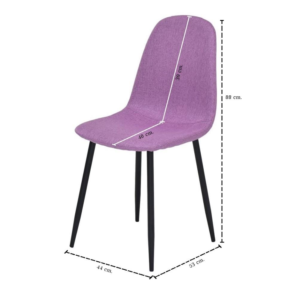 เก้าอี้ทานข้าว SB FURNITURE LALADA 19235285 สีม่วง
