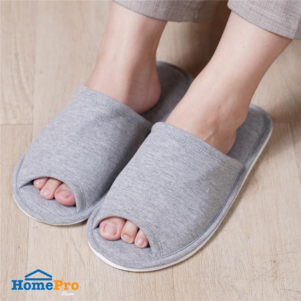 รองเท้าสลิปเปอร์ HOME LIVING STYLE KOBI SIZE L สีเทา