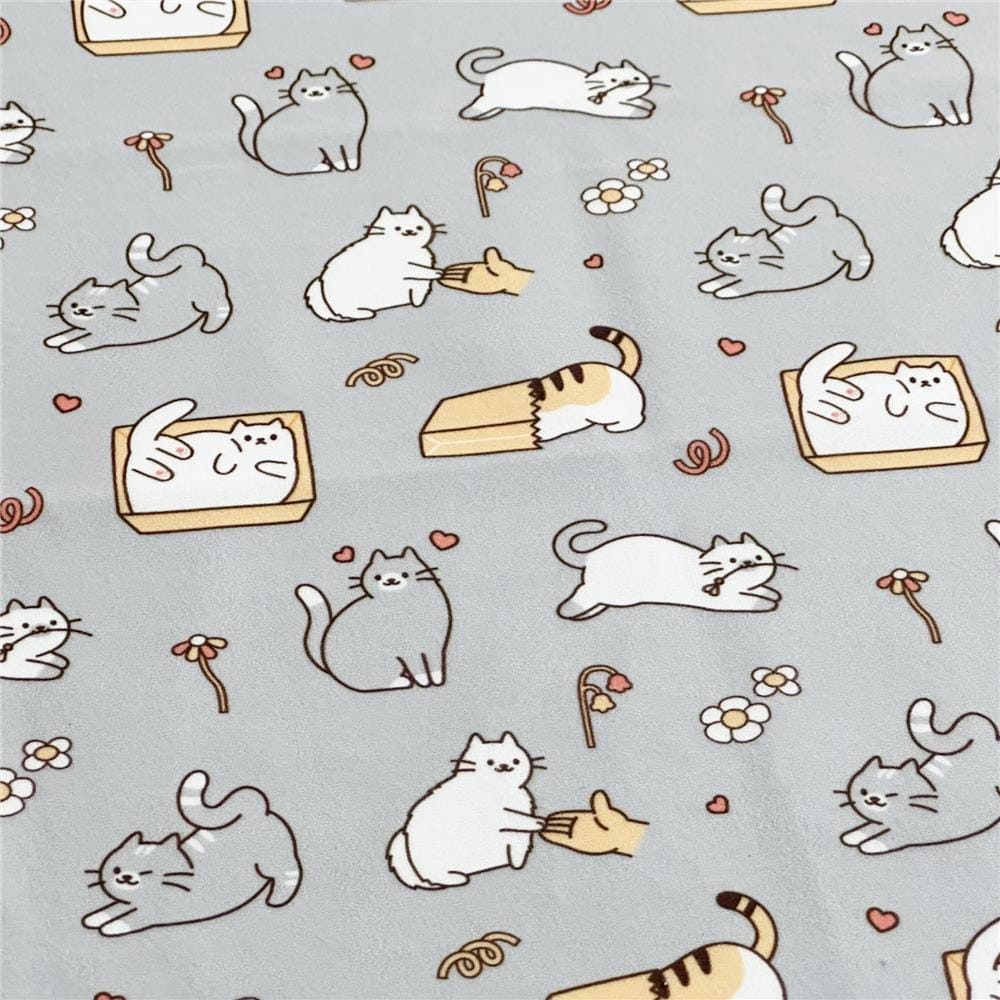 ผ้าอเนกประสงค์ SNAZZ MAGIC CAT 55x55 ซม. สีเทา