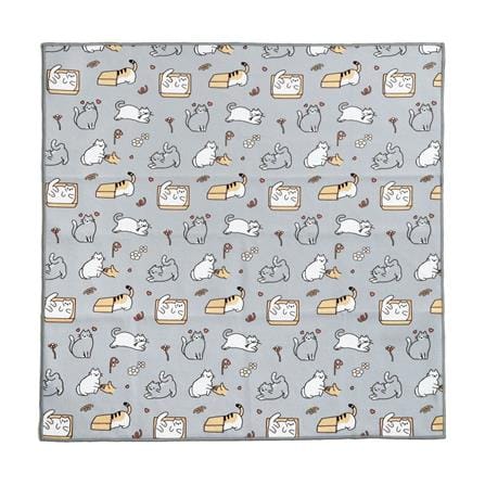ผ้าอเนกประสงค์ SNAZZ MAGIC CAT 55x55 ซม. สีเทา_0