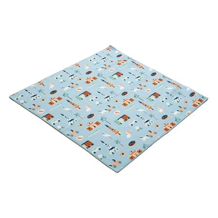 ผ้าอเนกประสงค์ SNAZZ MAGIC CITY 55x55 ซม. สีฟ้า_3