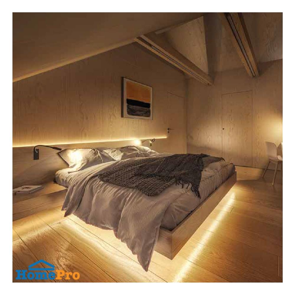 ไฟเส้น LED SHINING 10 วัตต์/เมตร WARM WHITE 10 เมตร