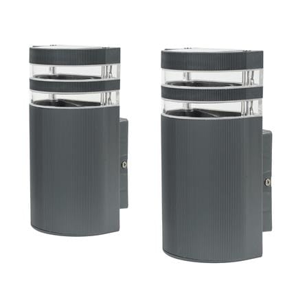 ไฟกิ่งภายนอก CARINI HK-B2028 สีเทา (แพ็ก 2 ชิ้น)