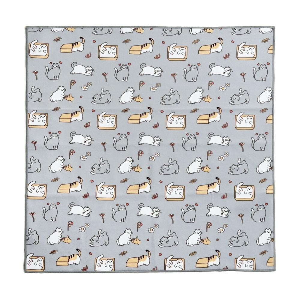 ผ้าอเนกประสงค์ SNAZZ MAGIC CAT 35x35 ซม. สีเทา