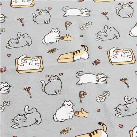 ผ้าอเนกประสงค์ SNAZZ MAGIC CAT 35x35 ซม. สีเทา_2