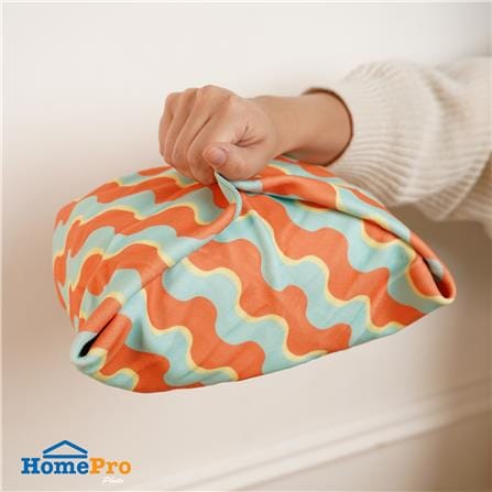 ผ้าอเนกประสงค์ SNAZZ MAGIC WAVE 55x55 ซม. สีส้ม_4