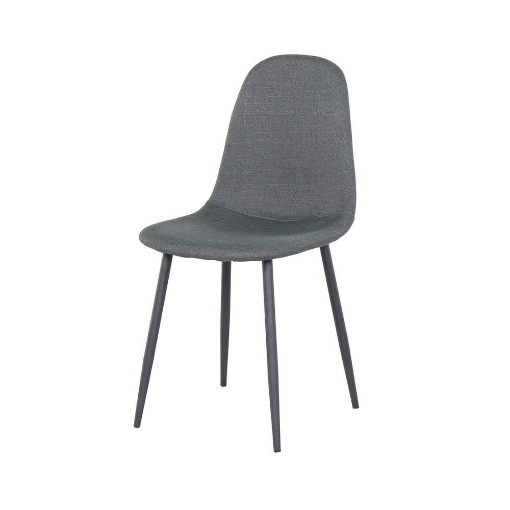 เก้าอี้ทานข้าว SB FURNITURE LALADA 59057656 สีเทาเข้ม (ชุด 4 ตัว)