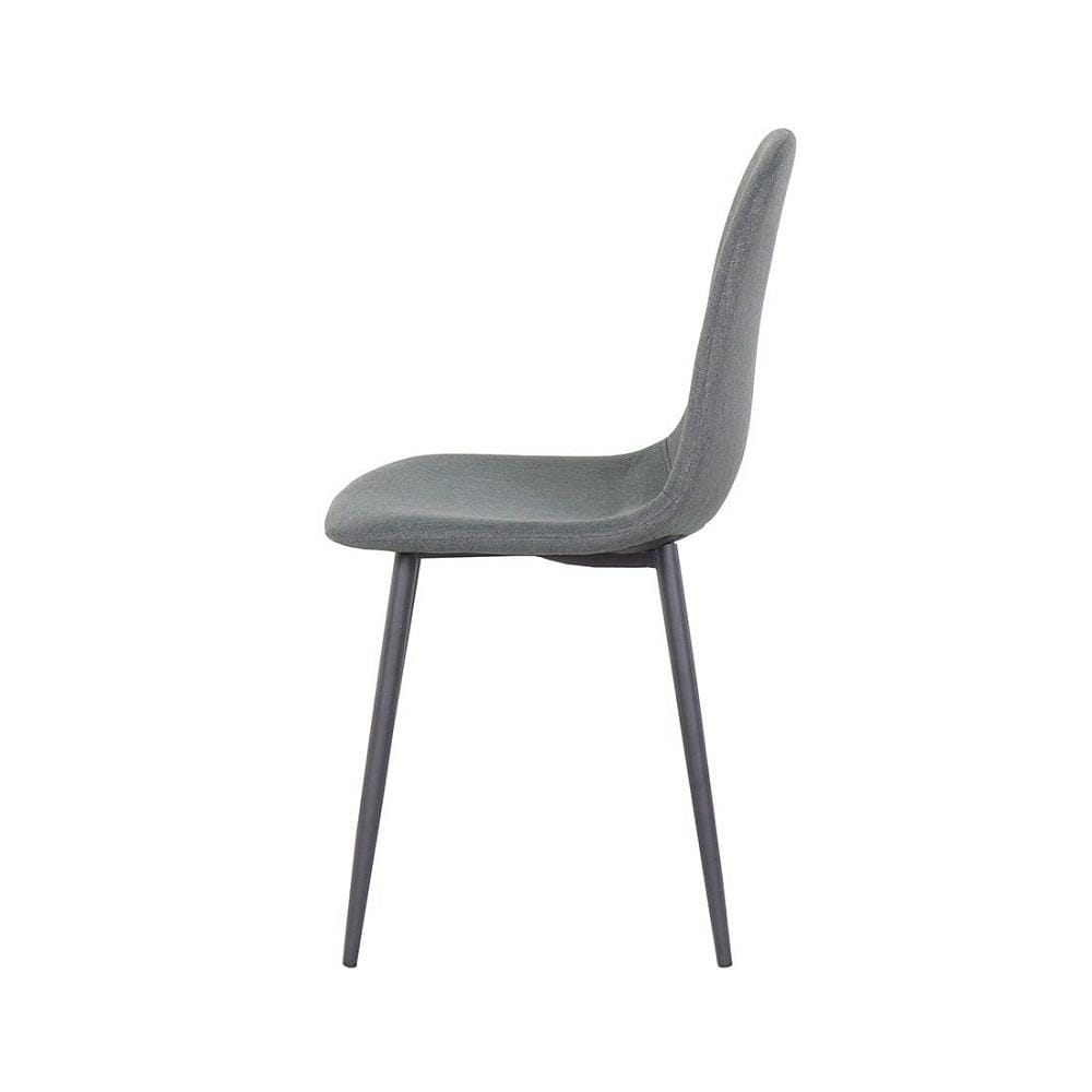 เก้าอี้ทานข้าว SB FURNITURE LALADA 59057656 สีเทาเข้ม (ชุด 4 ตัว)