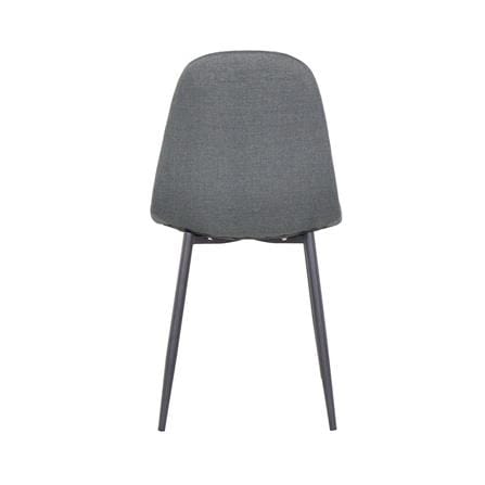 เก้าอี้ทานข้าว SB FURNITURE LALADA 59057656 สีเทาเข้ม (ชุด 4 ตัว)_4