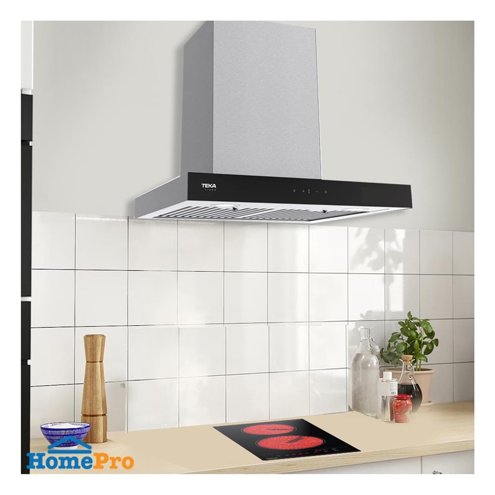 เตาฝัง+เครื่องดูดควัน LINEA VE2 Q + LDH TC 60 SS