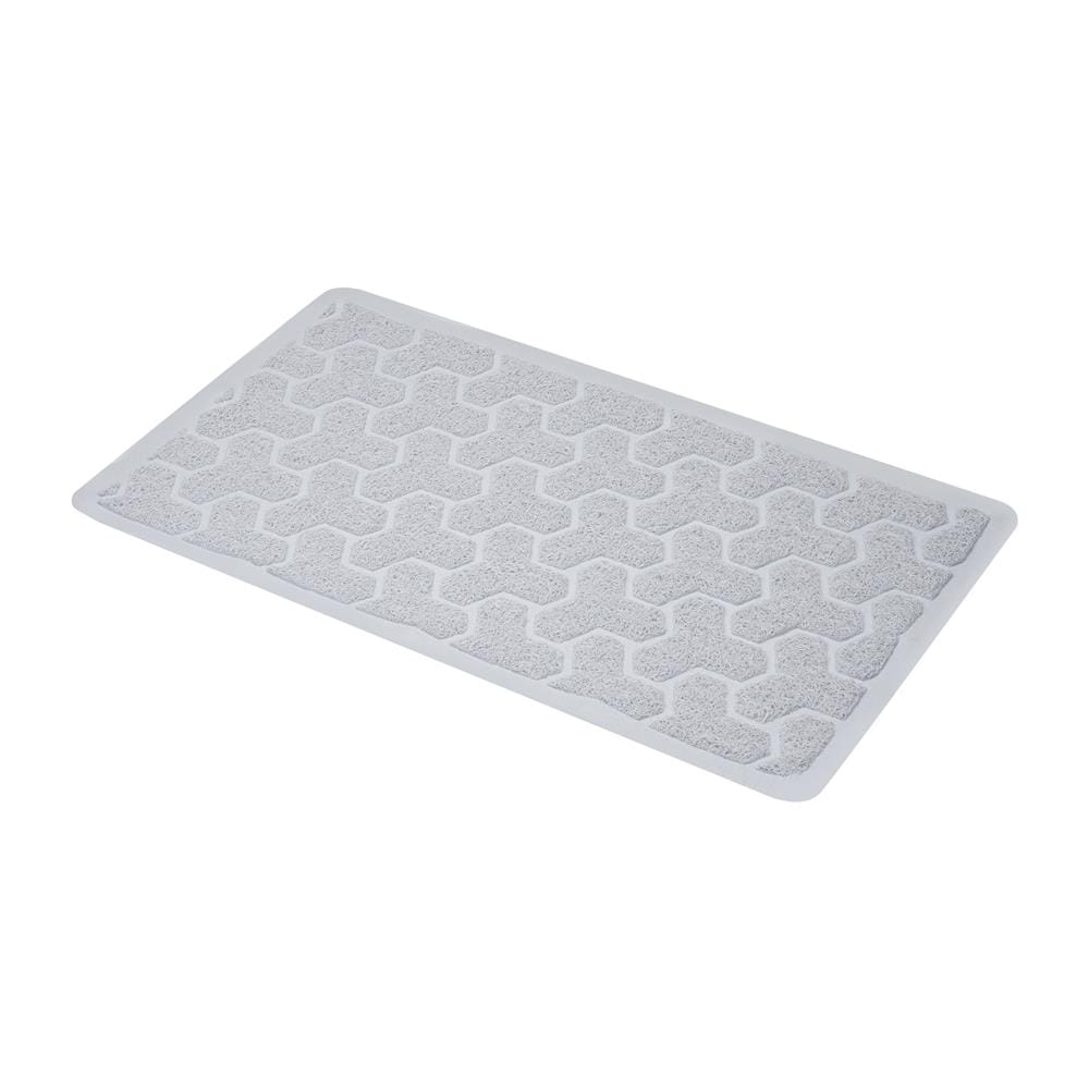 พรมห้องน้ำ PVC MOYA YHC0112 สีเทา