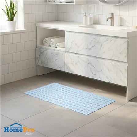 พรมห้องน้ำ PVC MOYA YHC0066 สีฟ้า_4