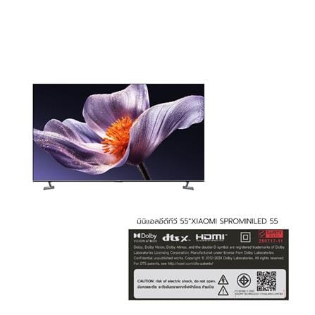 มินิแอลอีดีทีวี 55 นิ้ว XIAOMI (4K, MINI LED, GOOGLE TV) S PRO MINI LED 55 2026_4