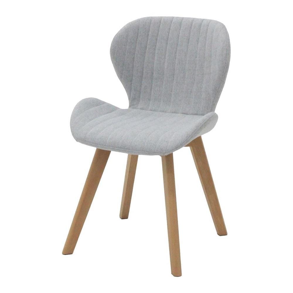 เก้าอี้ทานข้าว SB FURNITURE YEARLING 59062929 สีเทาอ่อน (ชุด 2 ตัว)