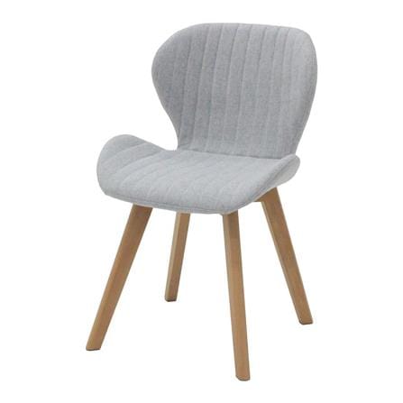 เก้าอี้ทานข้าว SB FURNITURE YEARLING 59062929 สีเทาอ่อน (ชุด 2 ตัว)_2